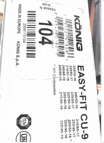 Catene neve konig easy fit - konig, easy-fit