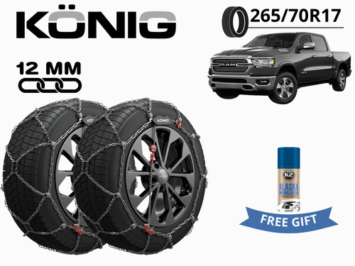 Catene neve konig 12mm - neve,